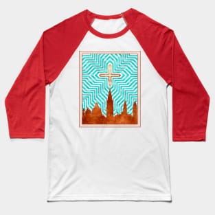 Venice - Italy - Frame Decoration Baseball T-Shirt